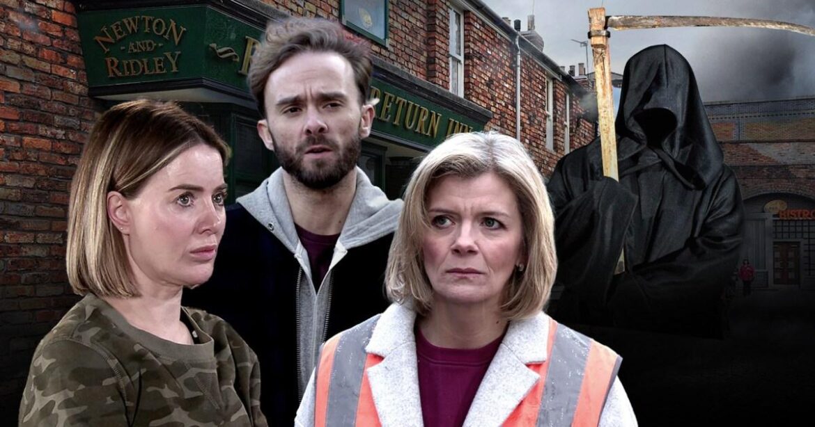 Dos personas murieron en Coronation Street ya que la vida fue destruida por la queja.